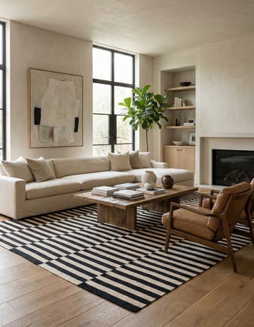8' 6 x 11' 2 Hand Woven Kilim Modern Wool Rug