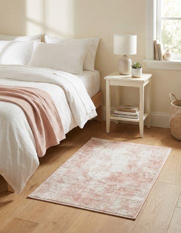 Carnation Pink Aurora Rug