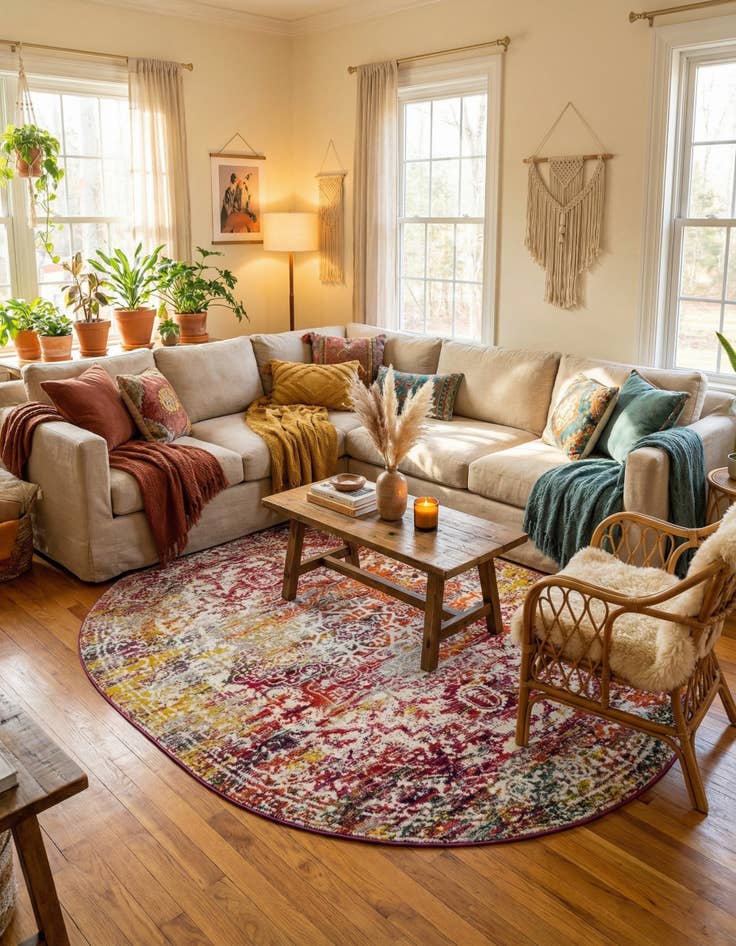 Detail image of 7' 10 x 10' Arlington Oval Rug