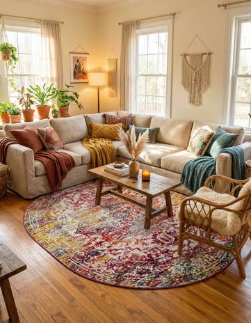 7' 10 x 10' Arlington Oval Rug