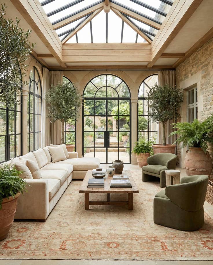 Detail image of 12' 2 x 17' 2 Hand Knotted Peshawar Ziegler Oriental Rug