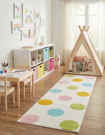 2' x 6' Whimsy Kids Runner Rug