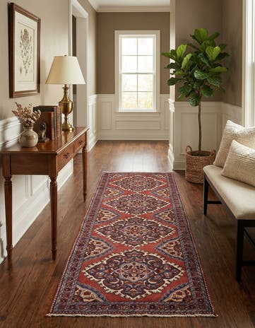 2' 7 x 6' 5 Nahavand Wool Runner Rug