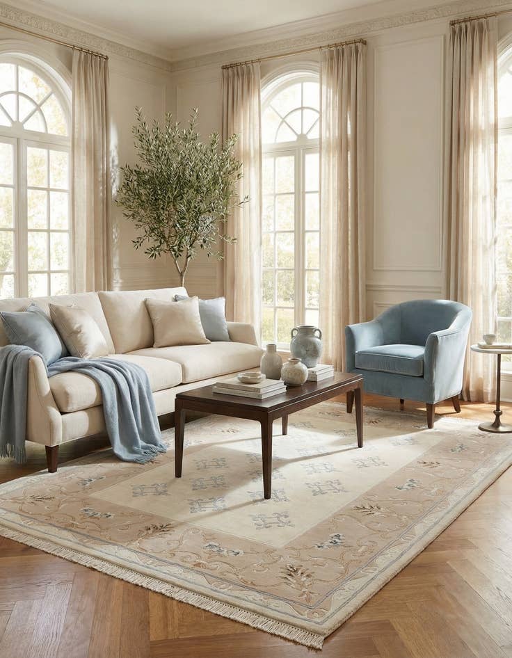 Detail image of  4' 11 x 6' 8 Darya Rug