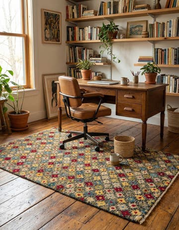 3' 1 x 5' 3 Hand Knotted Balouch Wool Rug