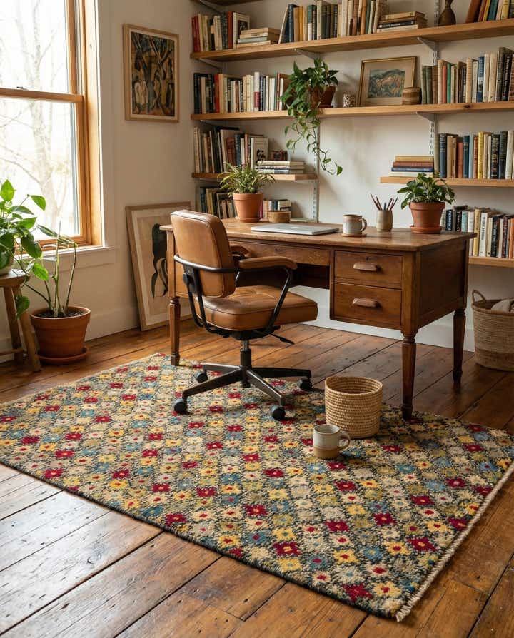 3' 1 x 5' 3 Hand Knotted Balouch Wool Rug