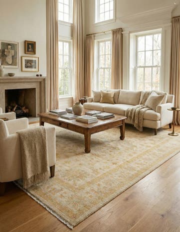8' 5 x 11' 5 Kaizar Wool Rug
