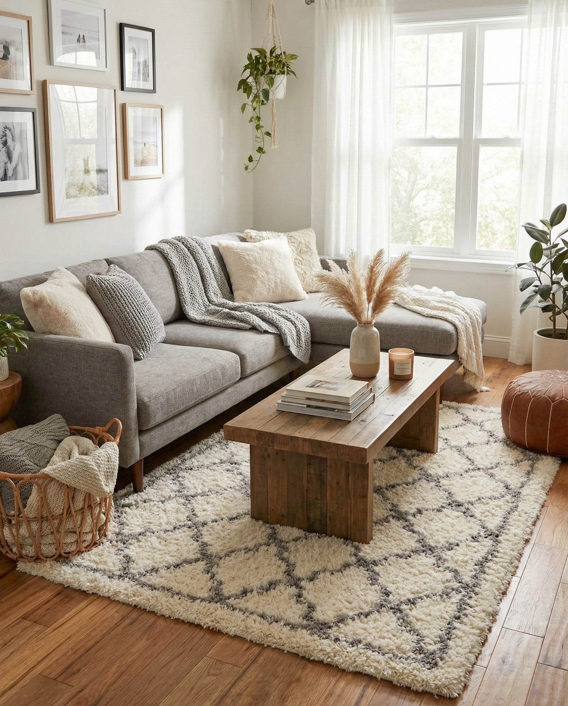  5' x 8' Infinity Shag Rug