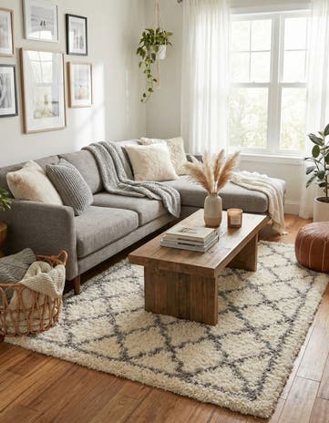 5' x 8' Infinity Shag Rug