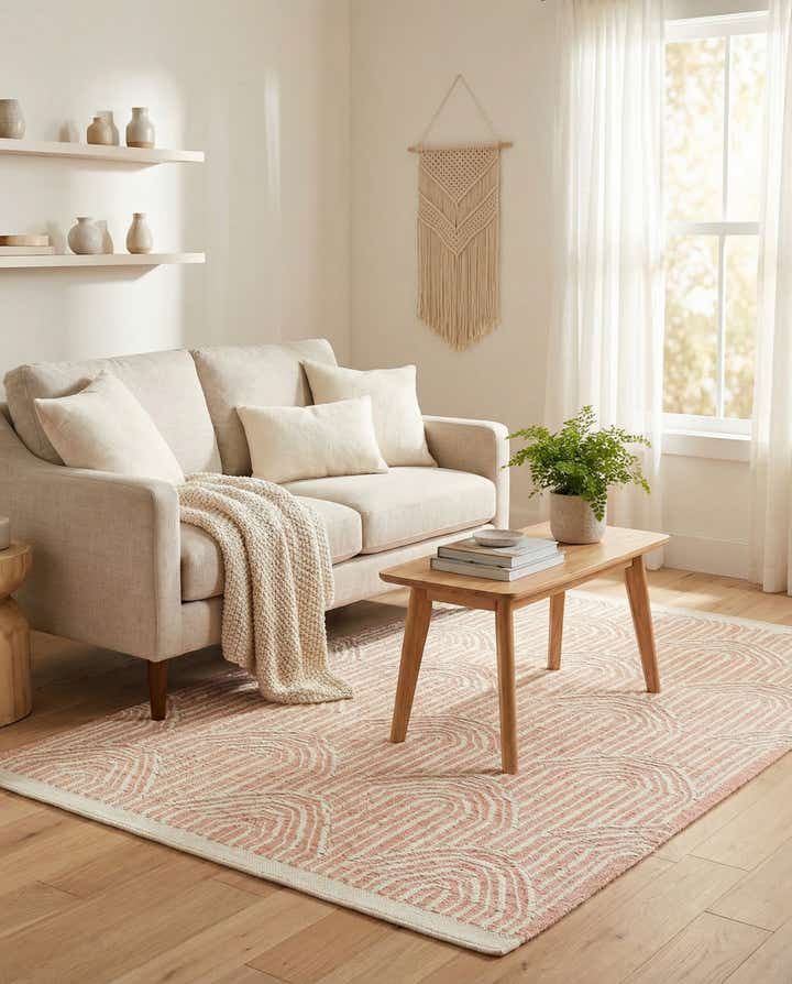 4' 1 x 6' 2 Hand Woven Rug