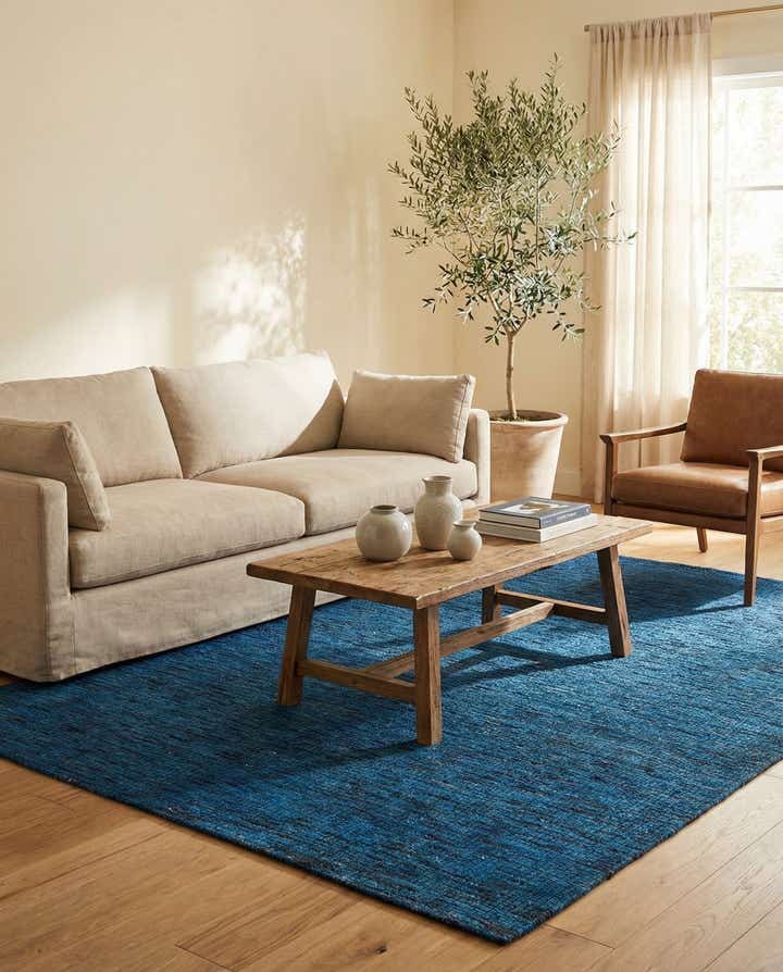 8' 8 x 11' 5 Hand Knotted Moroccan Wool Rug