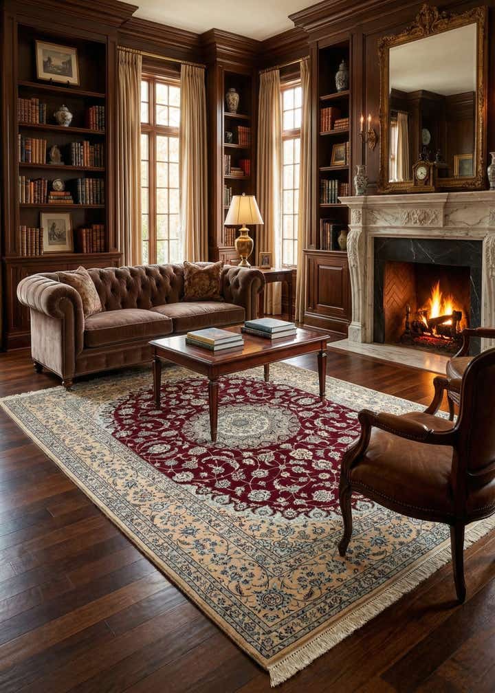 5' 4 x 8' 1 Nain Rug