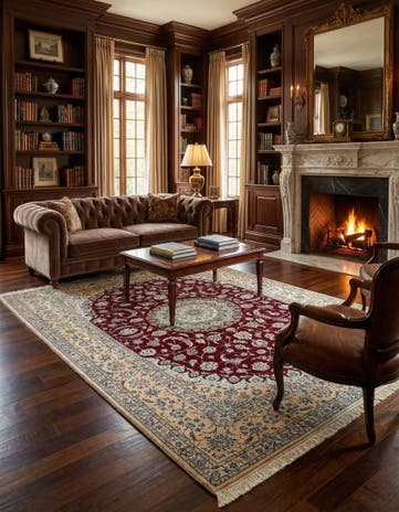 5' 4 x 8' 1 Nain Rug