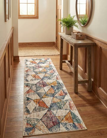 2' 7 x 12' Gemstone Runner Rug