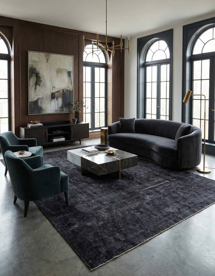 Detail image of 9' 3 x 12' 8  Hand Knotted Ultra Vintage Persian Wool Rug