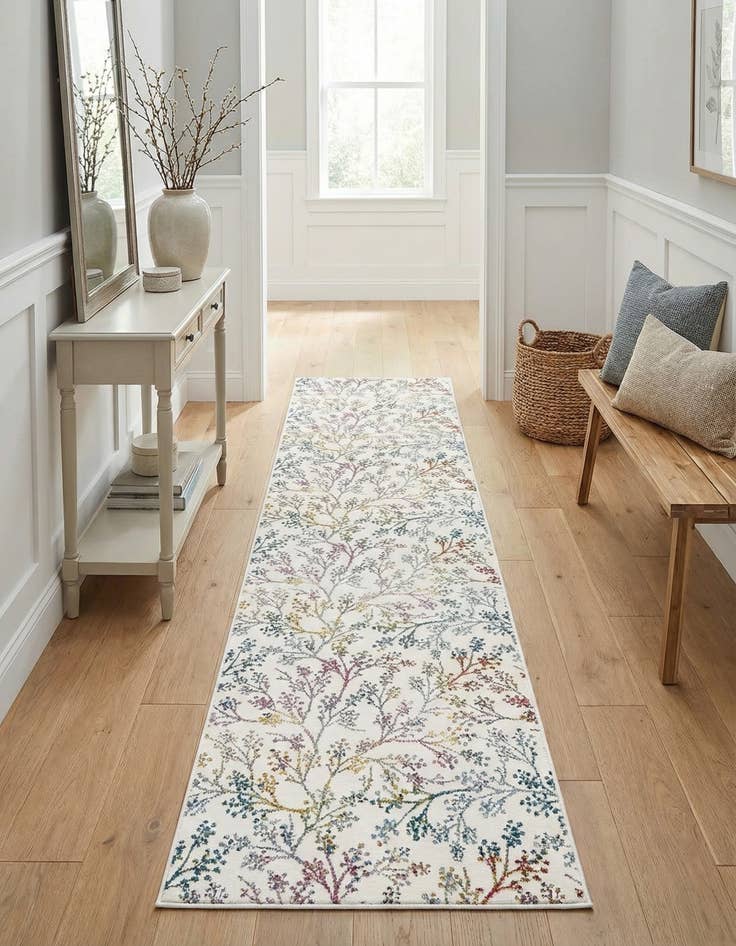 Detail image of 2' 7 x 19' 8 Blossom Runner Rug