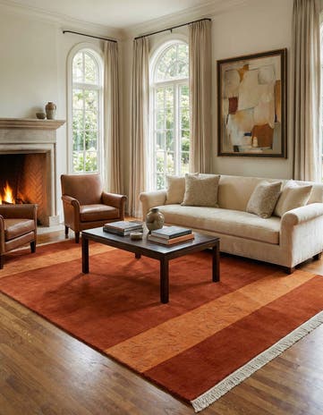 5' 7 x 7' 9 Hand Knotted Nepal Rug