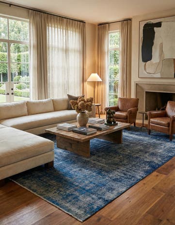 9' 9 x 12' 10 Hand Knotted Ultra Vintage Persian Wool Rug