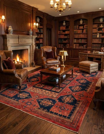 6' 9 x 9' 8 Kashkuli Rug