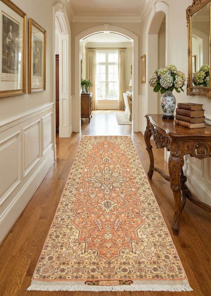 2' 7 x 6' 11 Tabriz Runner Rug