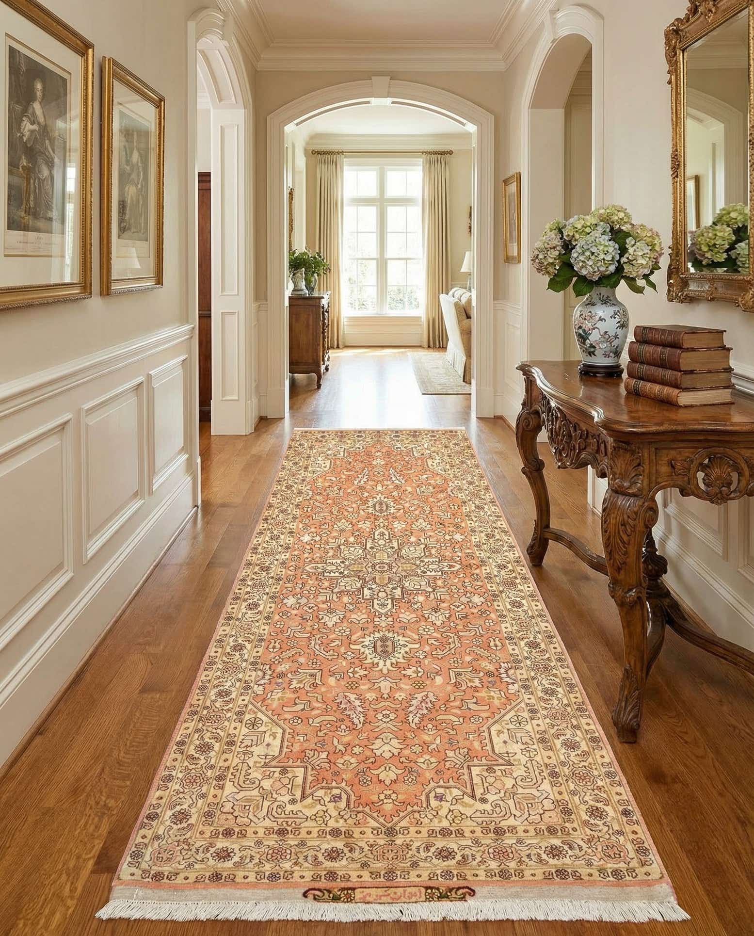 2' 7 x 6' 11 Tabriz Runner Rug