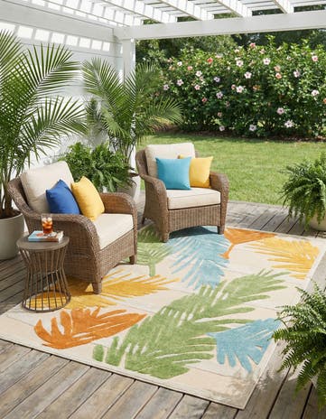 6' x 9' Easy-Clean Aruba Indoor / Outdoor Rug