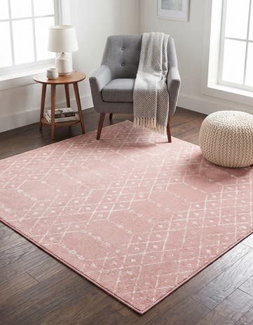 6' 1 x 6' 1 Paxon Trellis Square Rug