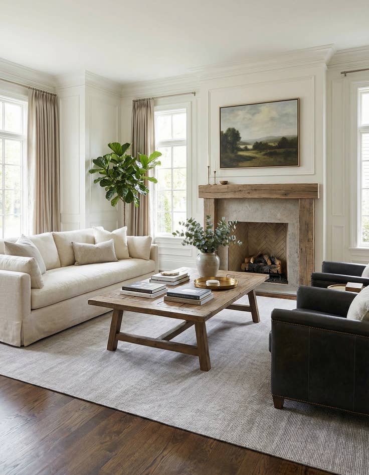 Detail image of 10' x 13' 1  Hand Woven Jill Zarin English Manor Farmhouse Wool Rug