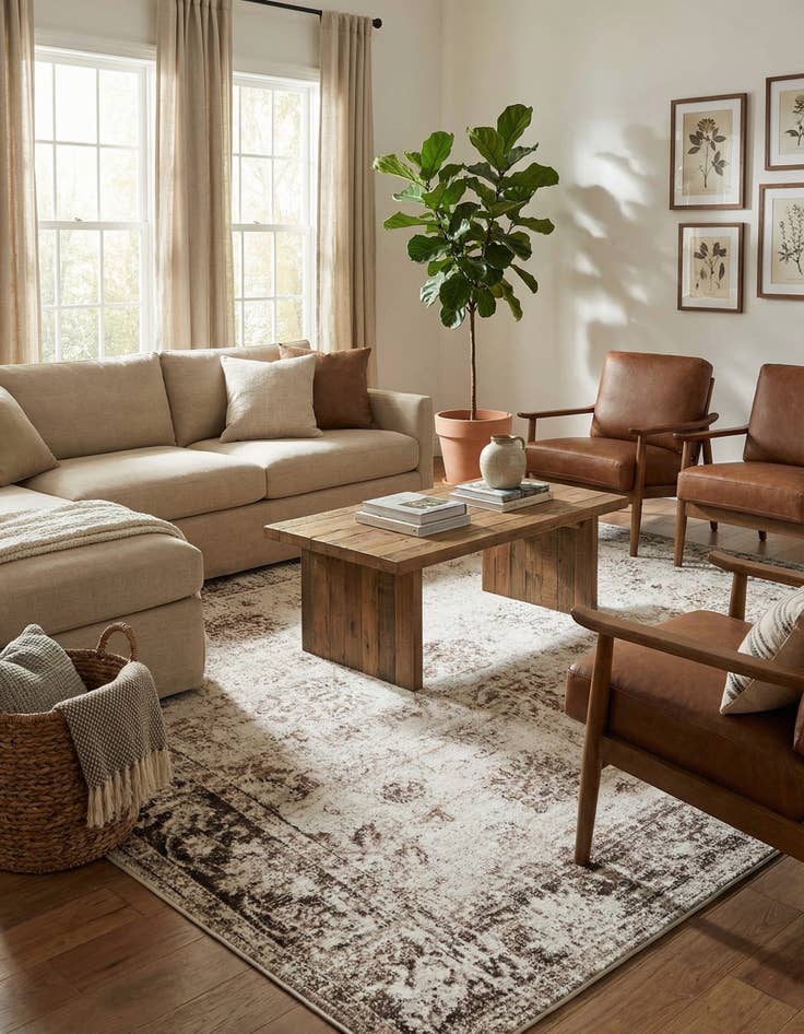 Detail image of  10' x 10' Monte Carlo Square Rug