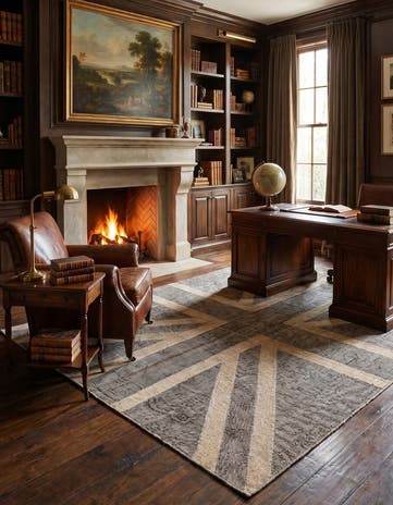 5' x 6' 6 Hand Knotted Ultra Vintage Persian Wool Rug