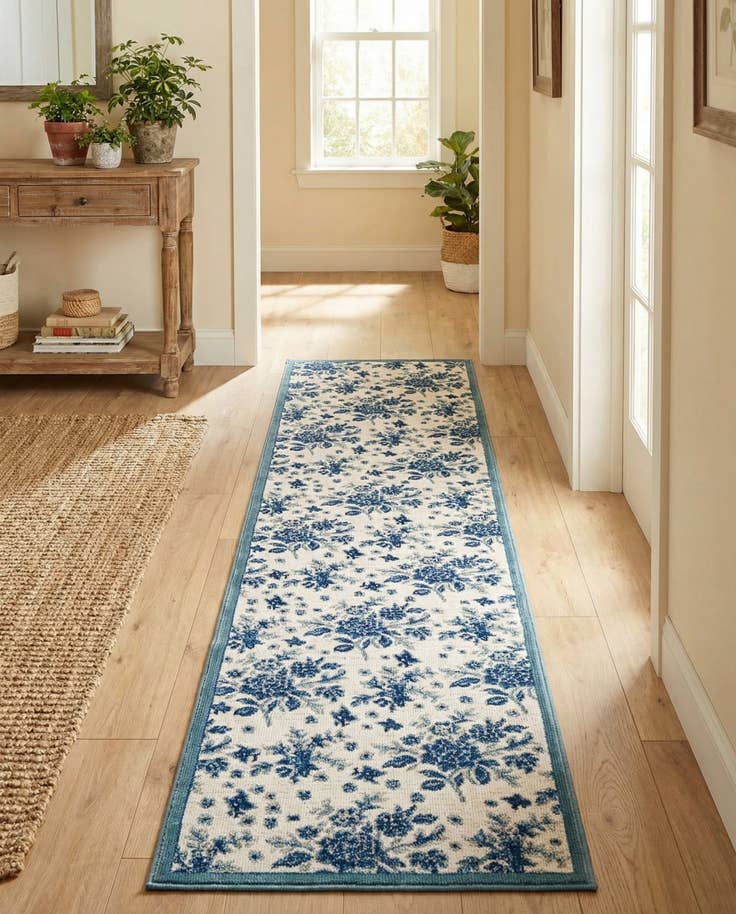 Detail image of 2' x 8' Blossom Runner Rug