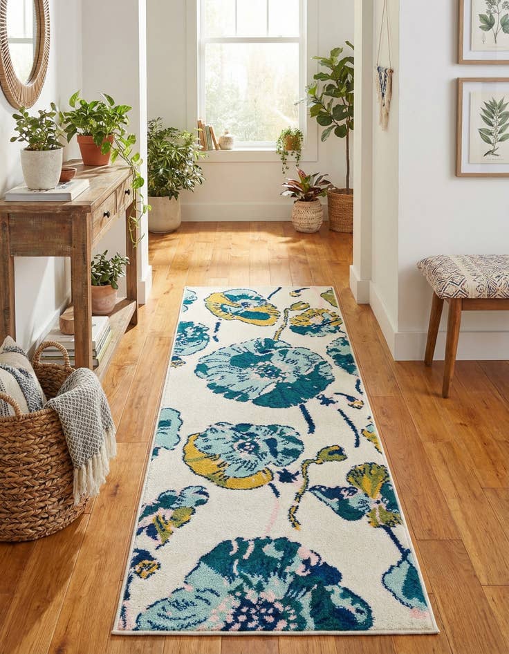 Detail image of 2' x 6' Bloom Runner Rug