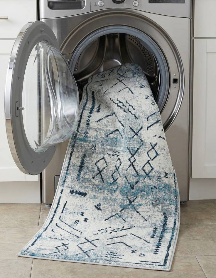 Detail image of  2' x 8' Kamala Washable Runner Rug