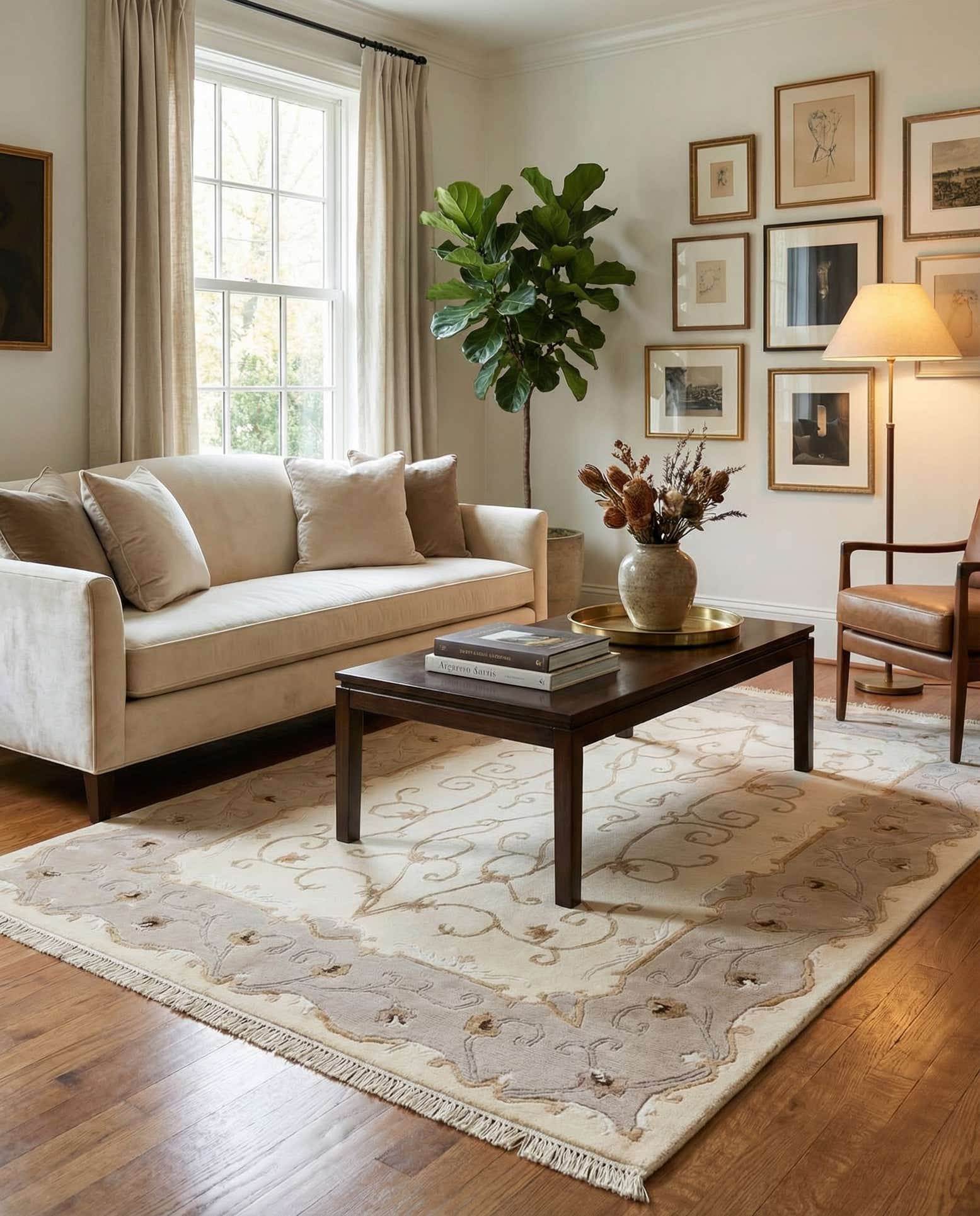 4' 2 x 5' 11 Hand Knotted Darya Rug