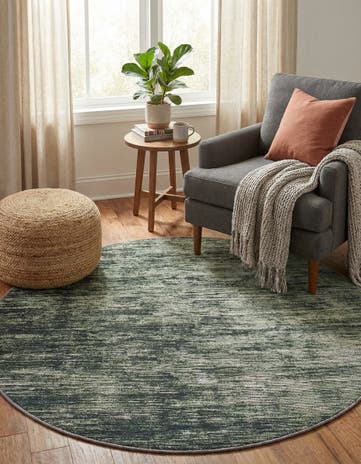 5' x 5' Asha Round Rug