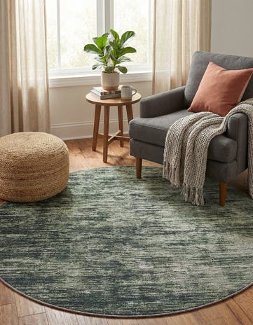 5' x 5' Asha Round Rug
