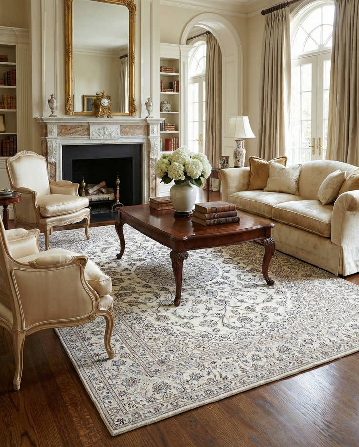 Detail image of 6' 10 x 10' 4 Nain Rug