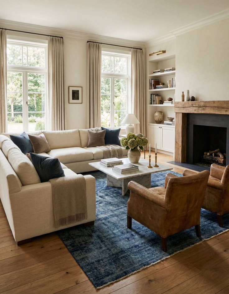 Detail image of 9' 10 x 12' 2  Hand Knotted Ultra Vintage Persian Wool Rug