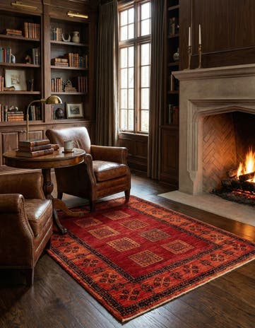 3' 8 x 4' 10 Kashkuli Rug