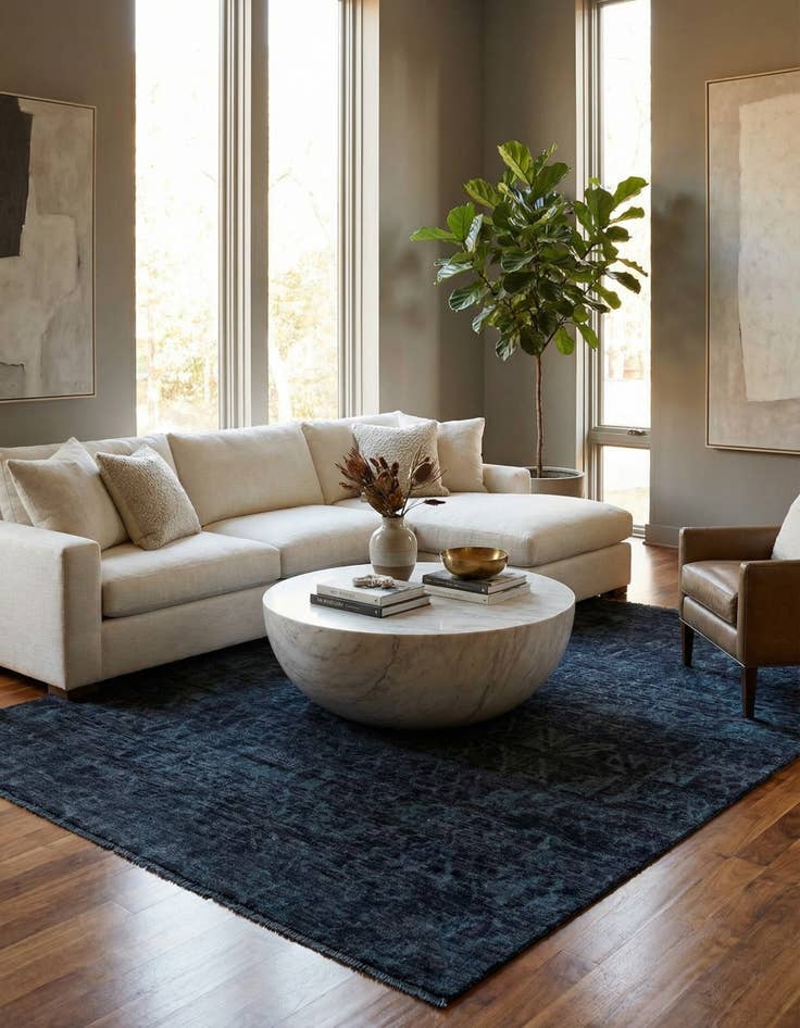 Detail image of 7' 6 x 9' 6  Hand Knotted Darya Rug