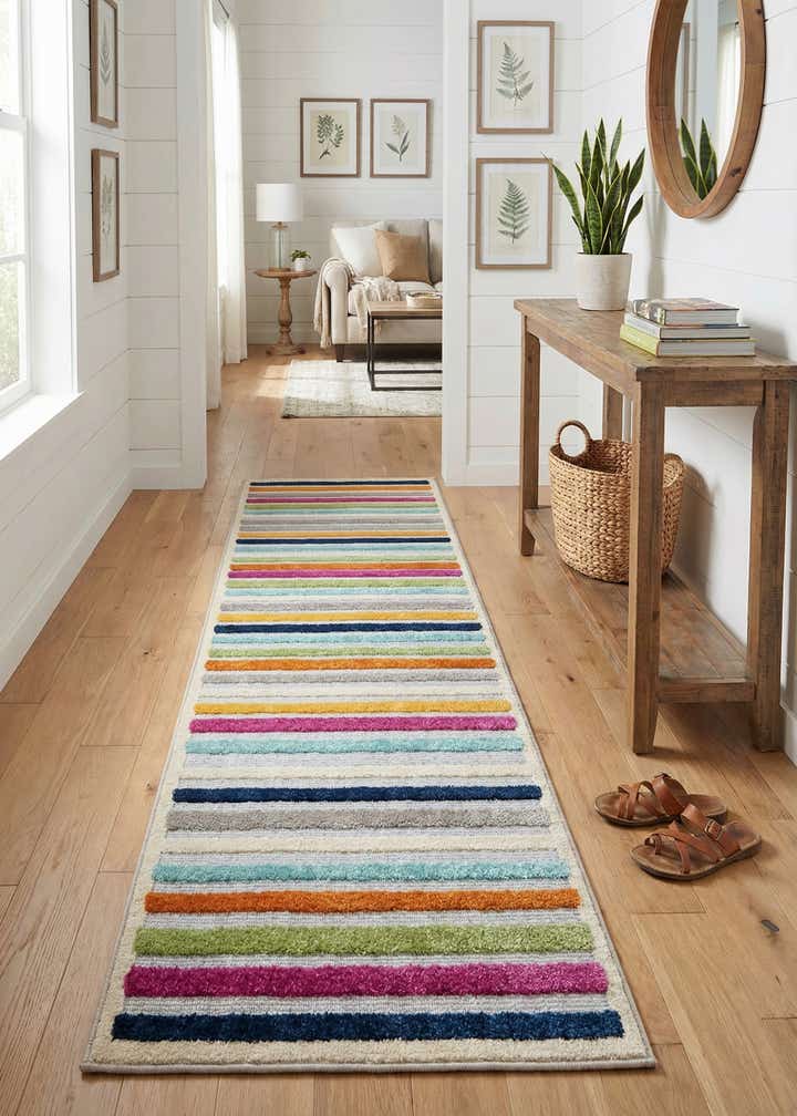 2' x 8' Easy-Clean Aruba Indoor / Outdoor Runner Rug
