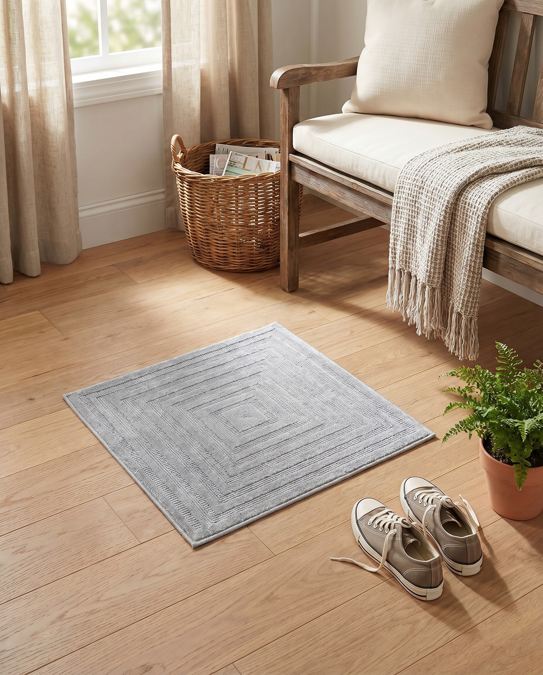 1' 8 x 1' 8 Easy-Clean Sabrina Soto Prescott Indoor / Outdoor Sample Rug