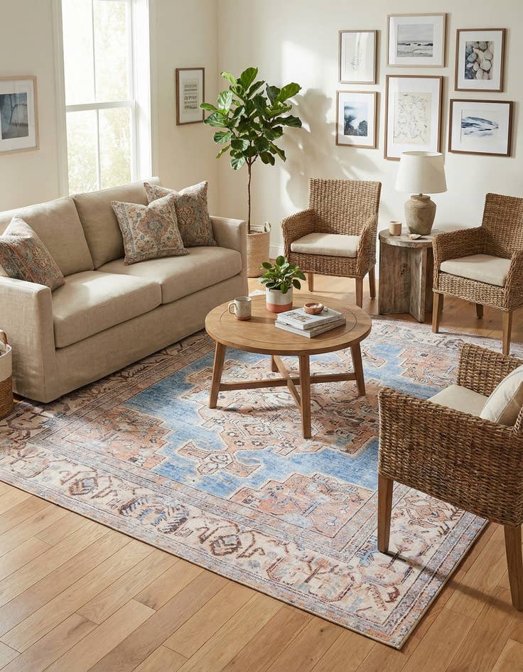 Detail image of  7' 6 x 7' 6 Timeless Square Rug