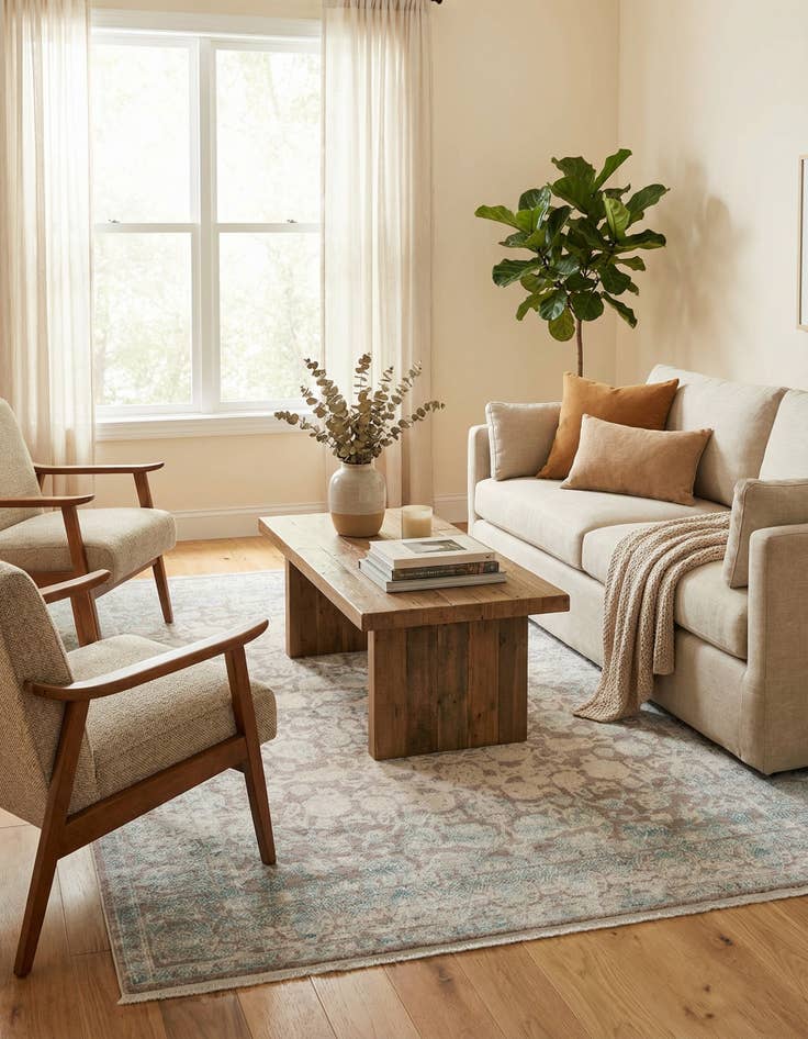 Detail image of  7' x 10' Modern Classical Rug