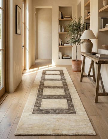 2' 6 x 10' 2 Kashkuli Wool Runner Rug