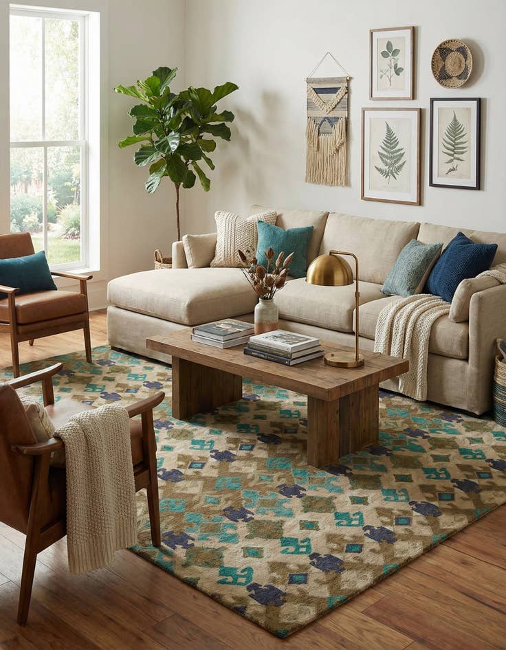 Detail image of 8' 1 x 10' Luna Rug