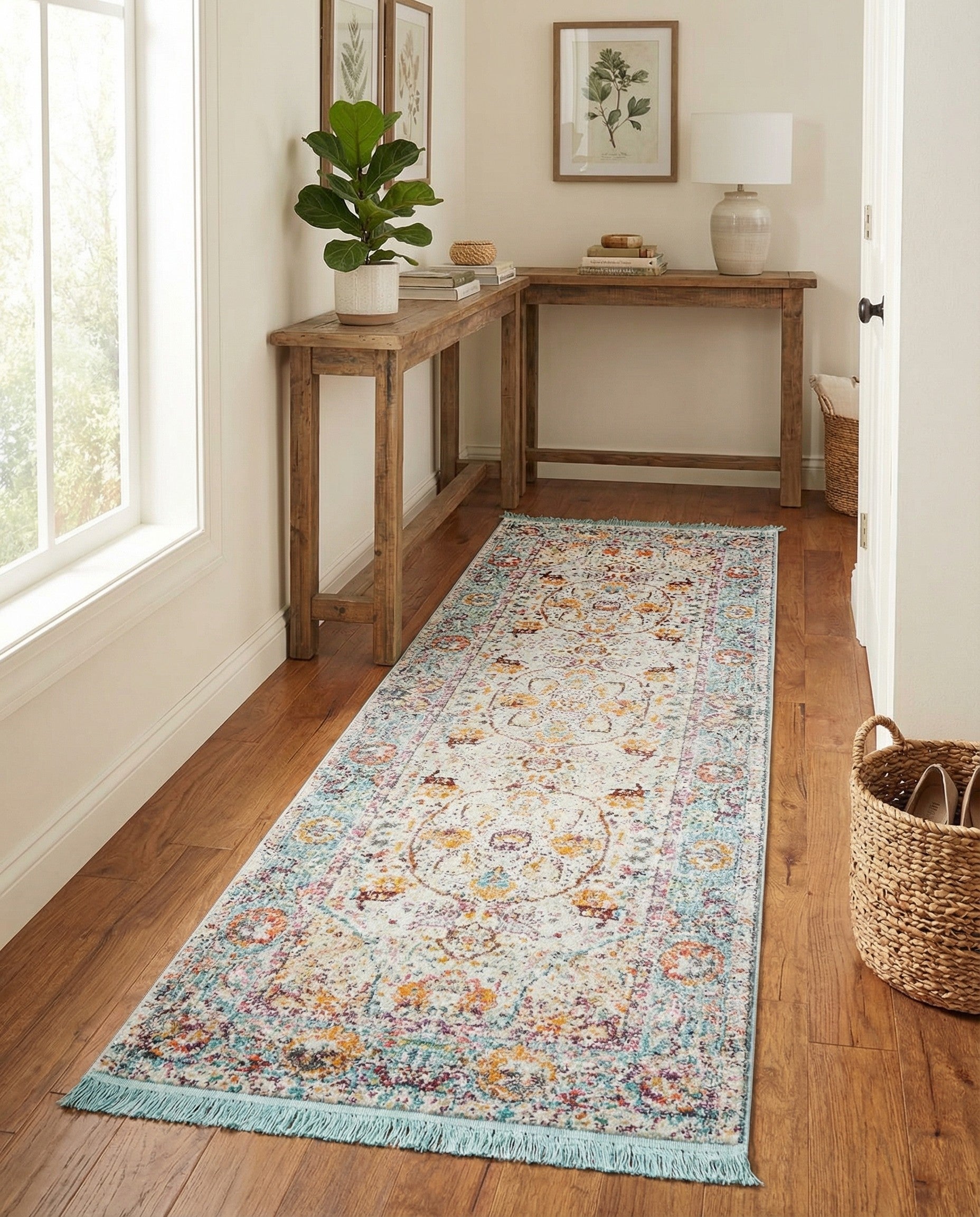  2' 7 x 12' Santiago Runner Rug