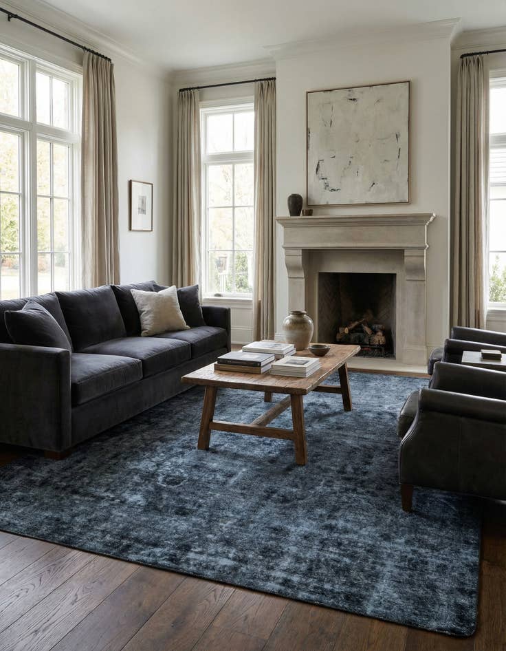 Detail image of 9' x 12' 3  Hand Knotted Ultra Vintage Persian Wool Rug