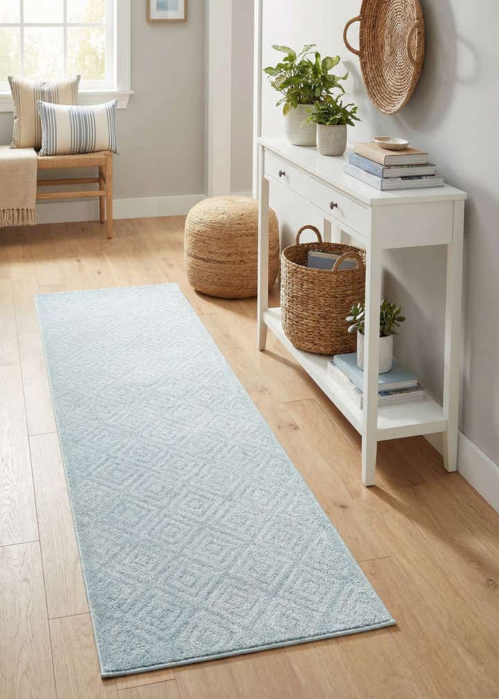 2' x 8' Easy-Clean Sabrina Soto Indoor / Outdoor Runner Rug