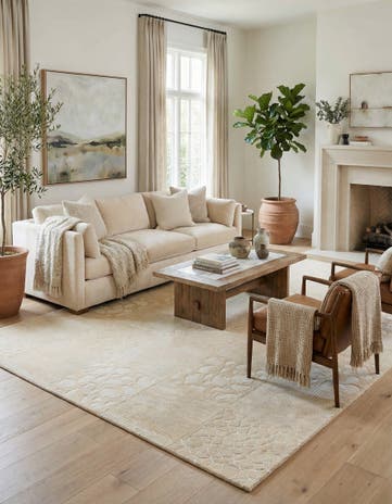 6' 8 x 9' 2 Hand Knotted Darya Rug